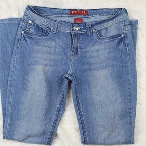 Red Rivet Boot Cut Jeans